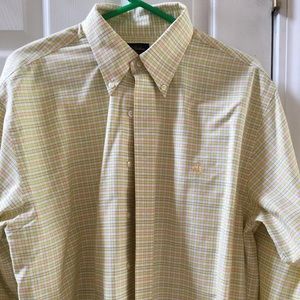 Brooks Brothers Supima No-Iron Oxford shirt Large